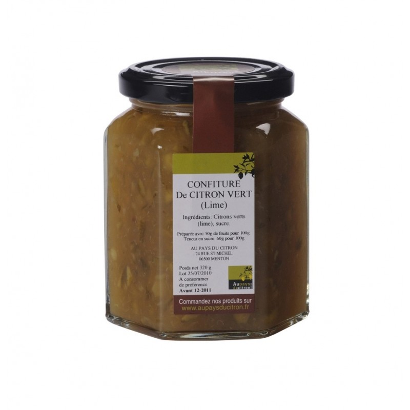 Confiture de citrons verts 320g