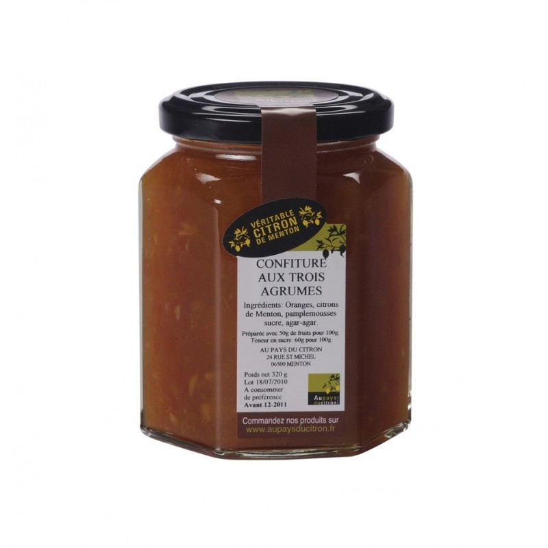 Confiture 3 Agrumes - 320g