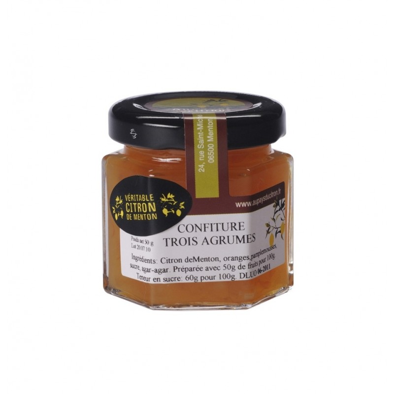 Confiture 3 Agrumes - 50g