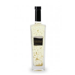 Une Vodka paillettes d'Or au citron de Menton 50 cl