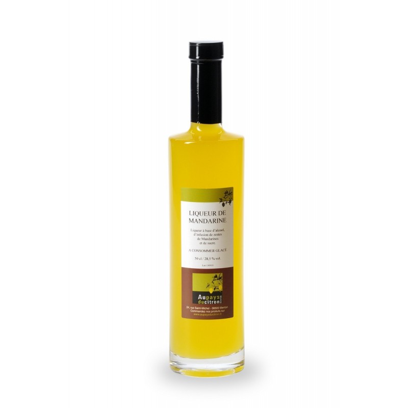 Liqueur de mandarine 50 cl Liqueur de mandarine 50 cl
