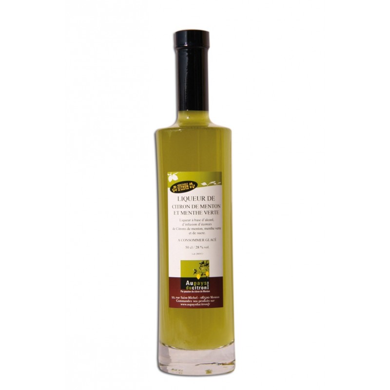 Le Limoncello « Citron de Menton & Menthe » Le Limoncello « Citron de Menton & Menthe »