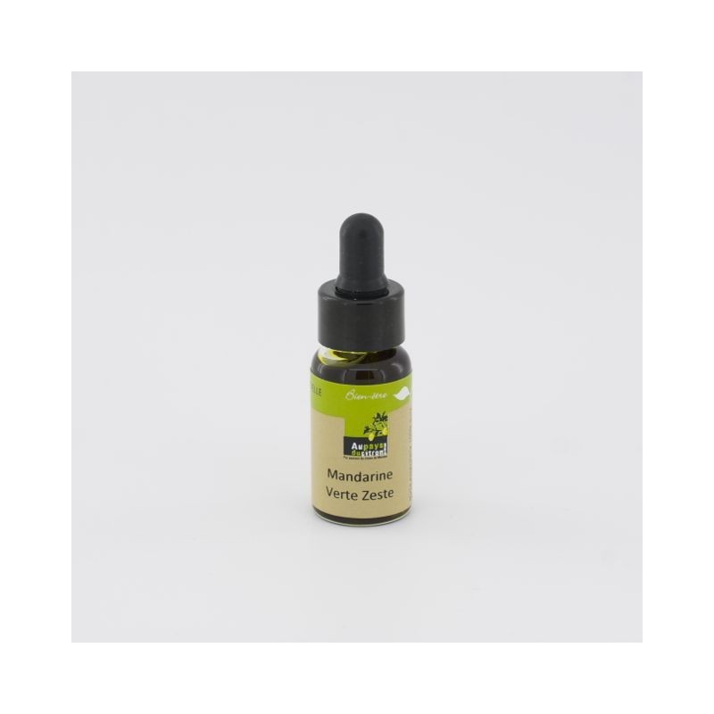 Huile essentielle mandarine verte zeste Huile essentielle mandarine verte zeste