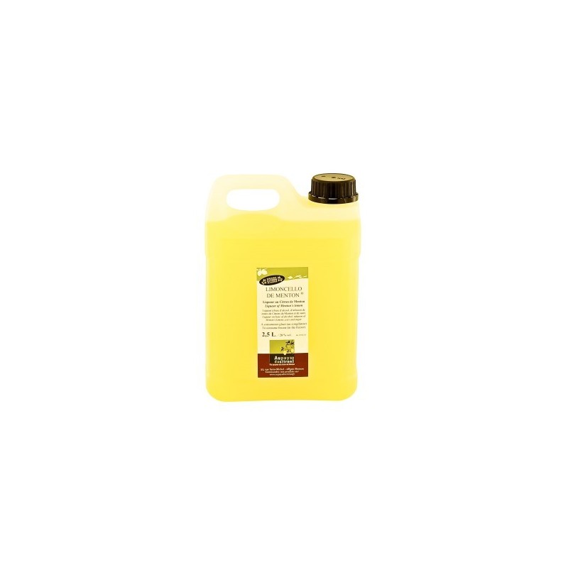 Limoncello de Menton 2.5L