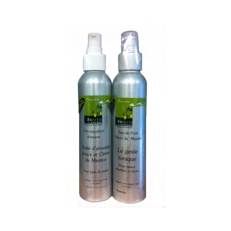 Duo démaquillant et hydrolat Duo démaquillant et hydrolat
