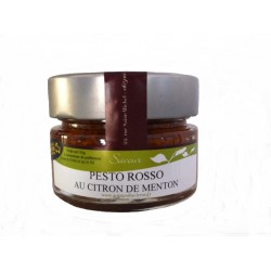 Pesto rosso au citron de Menton