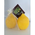 Bougie d\'ambiance citron de Menton