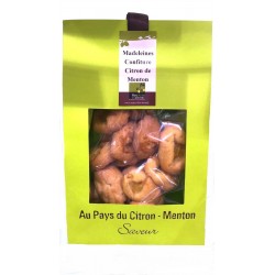Madeleines confiture de citron de Menton