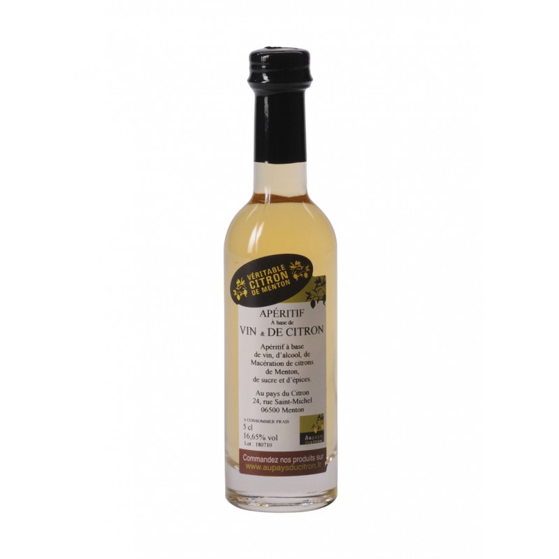 Vin de citron mignonette 5 cl