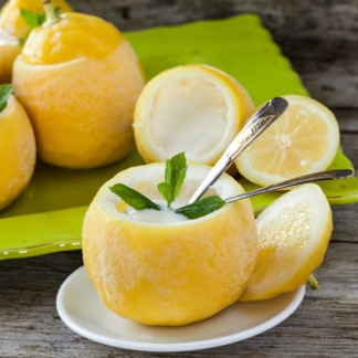 Citrons de Menton givrés