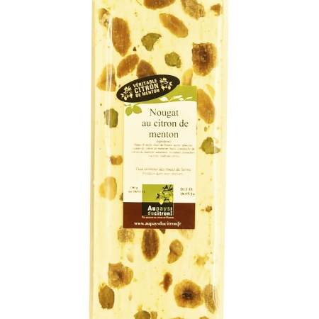 Nougat au citron de Menton