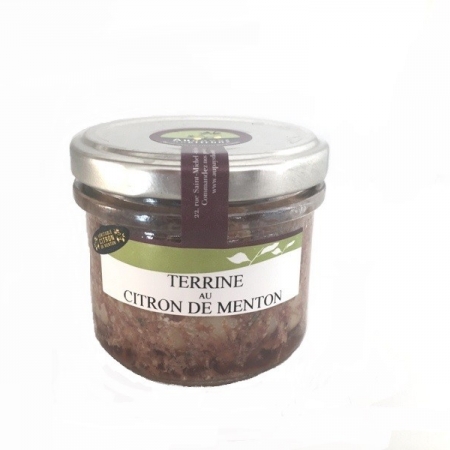 Terrine au citron de Menton