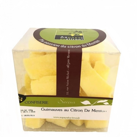 Guimauves mandarine et citron de Menton 100g