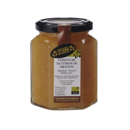 Confiture de citrons de Menton 320 g