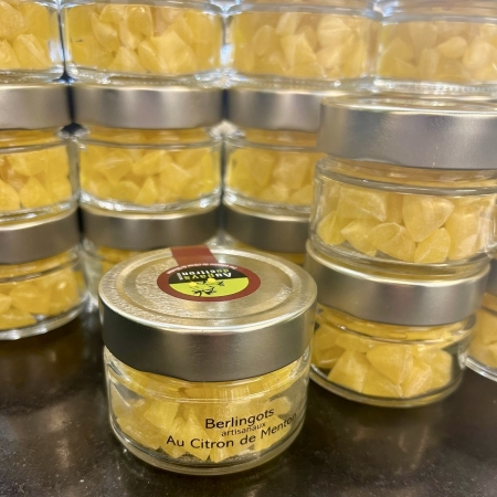 Berlingots artisanaux au citron de Menton 100gr