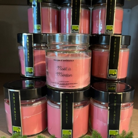 Bougie d’ambiance « Noël à Menton » 150g