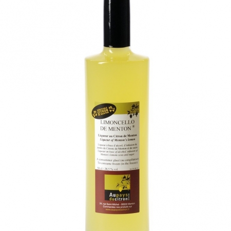 Limoncello de Menton au Citron de Menton IGP 50 cl