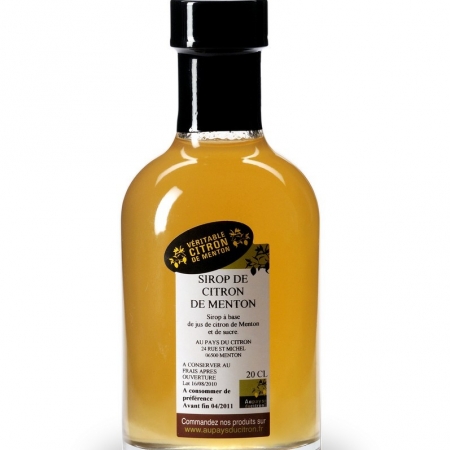 Sirop de citron de Menton 20 cl