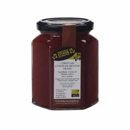 Confiture Fraise Citron 320g